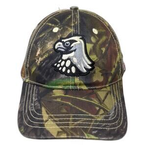 Wendy's Boisehawks Strapback Baseball Cap Multi One Size Camo Design Dynamix